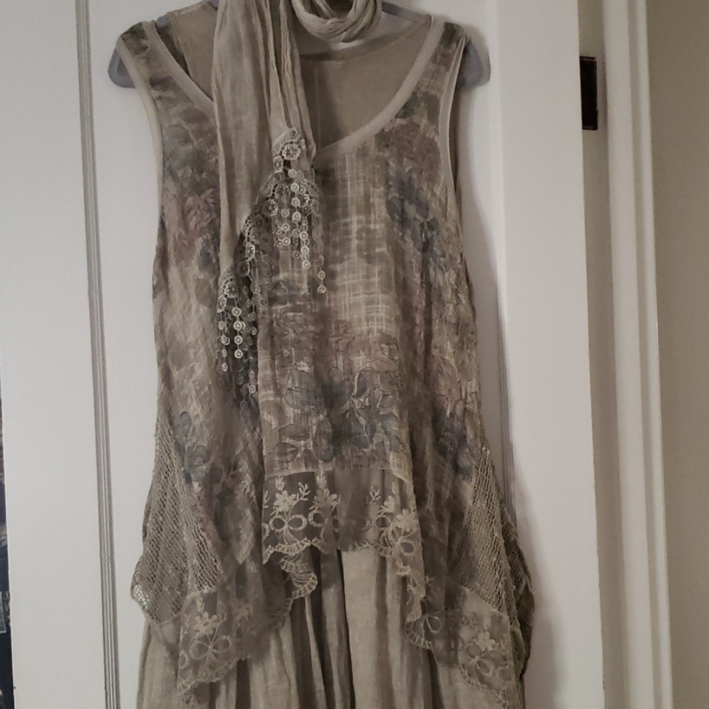 Dress W/Tunic